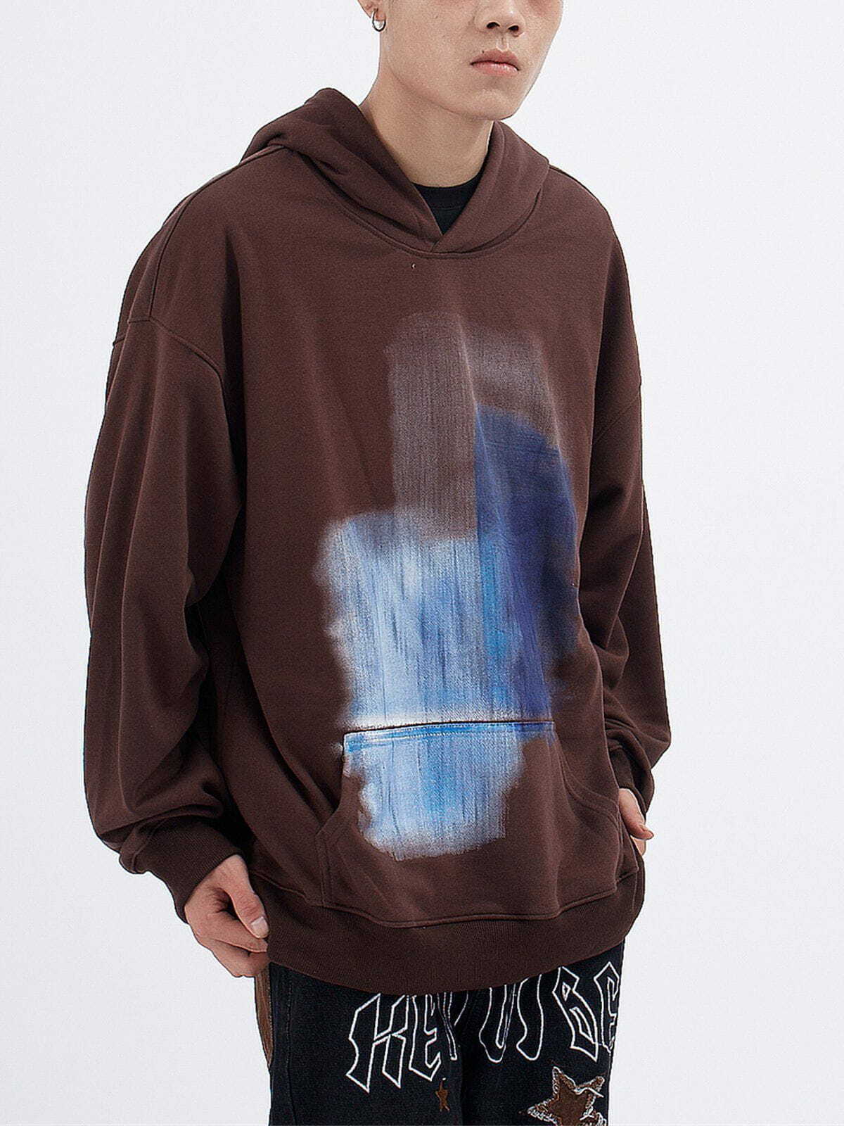 imaginative art print hoodie vibrant & trendy streetwear 5526