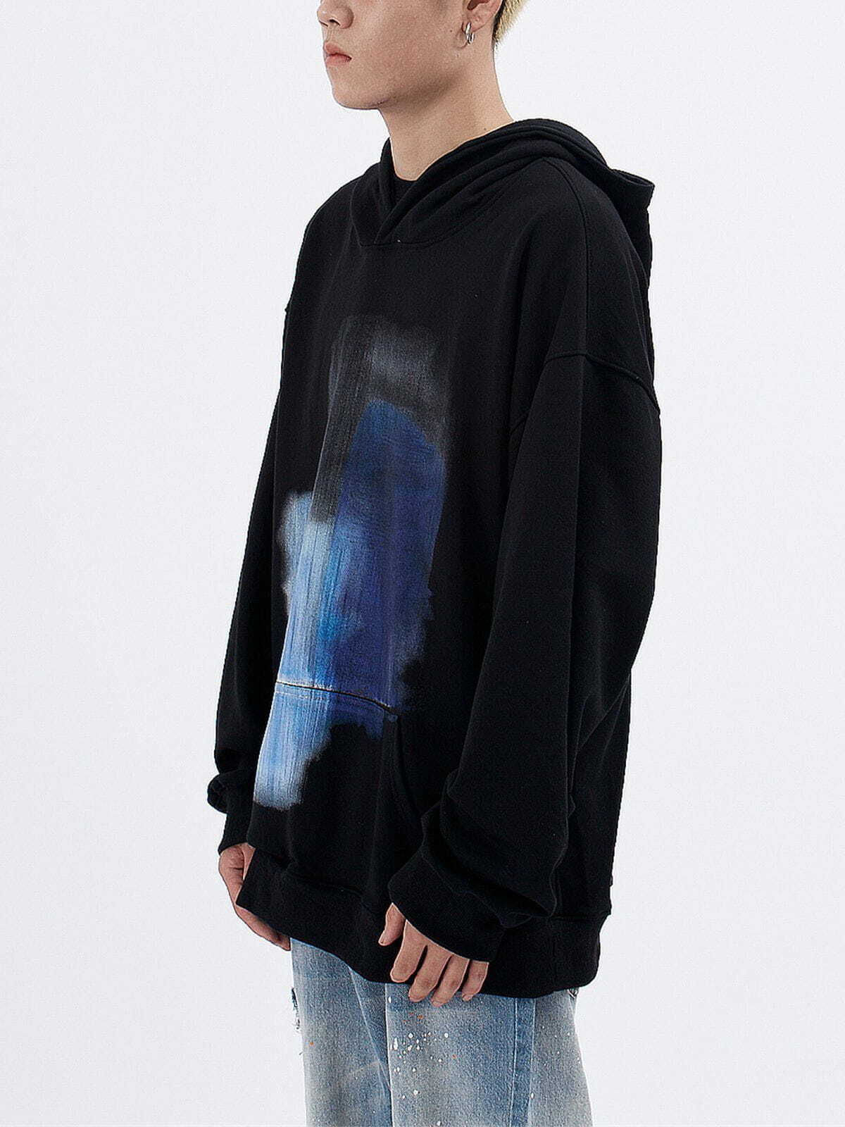 imaginative art print hoodie vibrant & trendy streetwear 5783