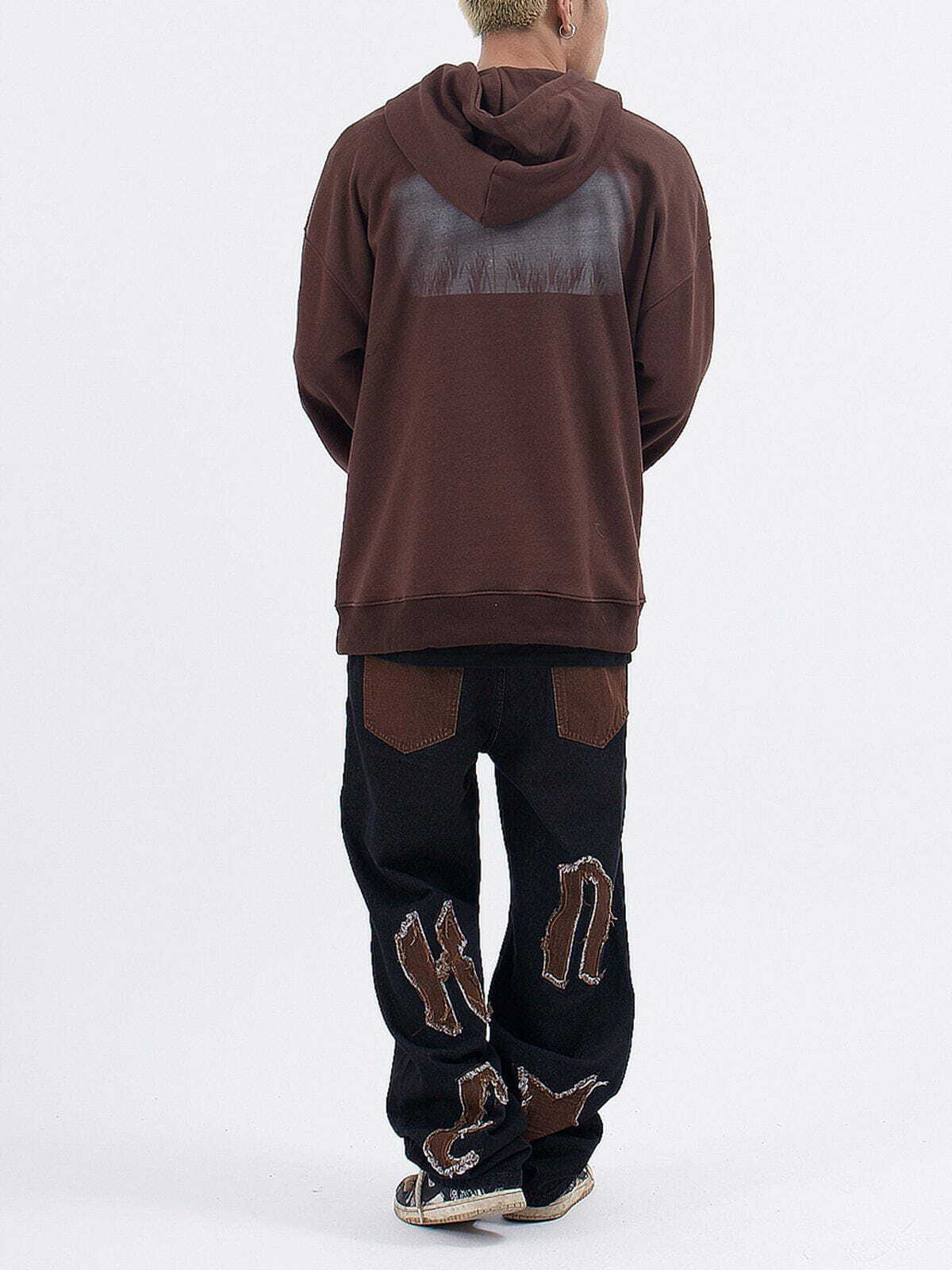 imaginative art print hoodie vibrant & trendy streetwear 5821