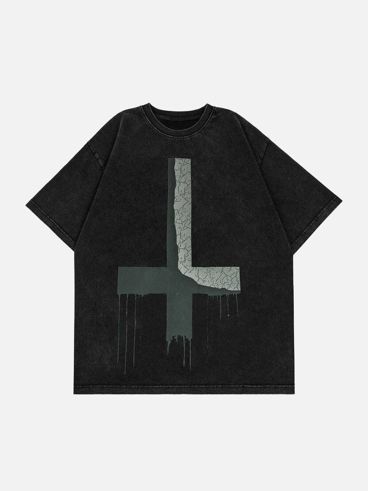 inverted cross cross tee edgy streetwear icon 5804