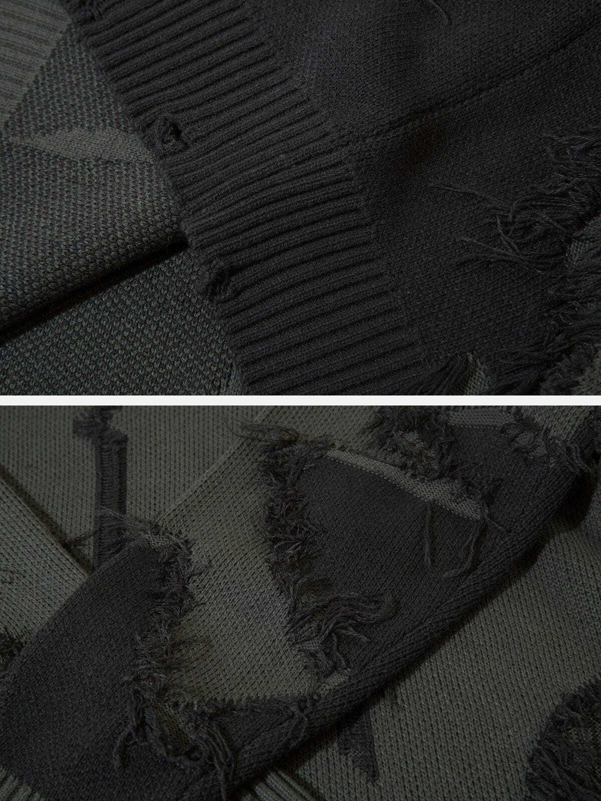 jacquard stitched pullover sleek urban edge 2415