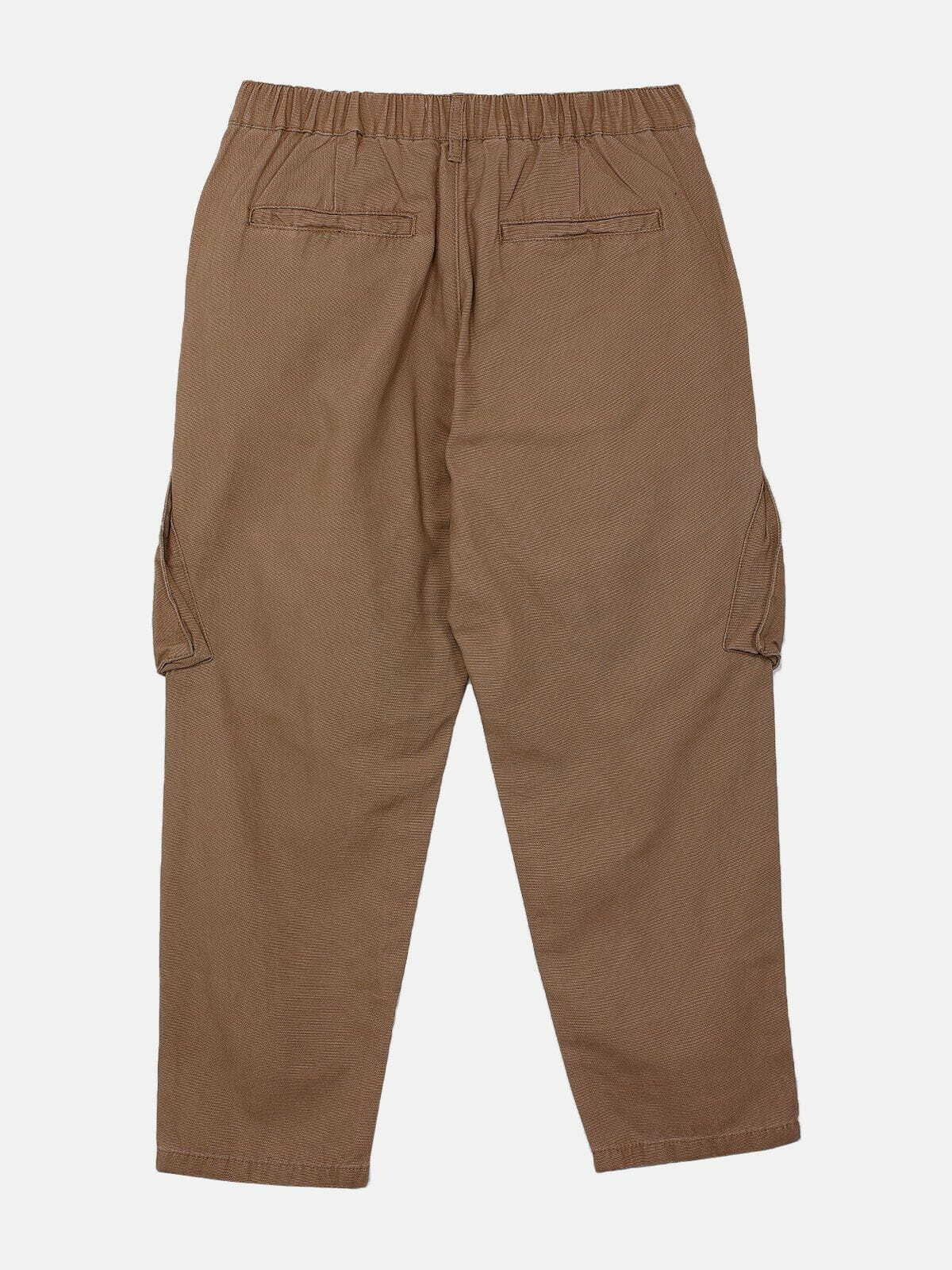 large cargo pocket pants edgy & functional streetwear 1556