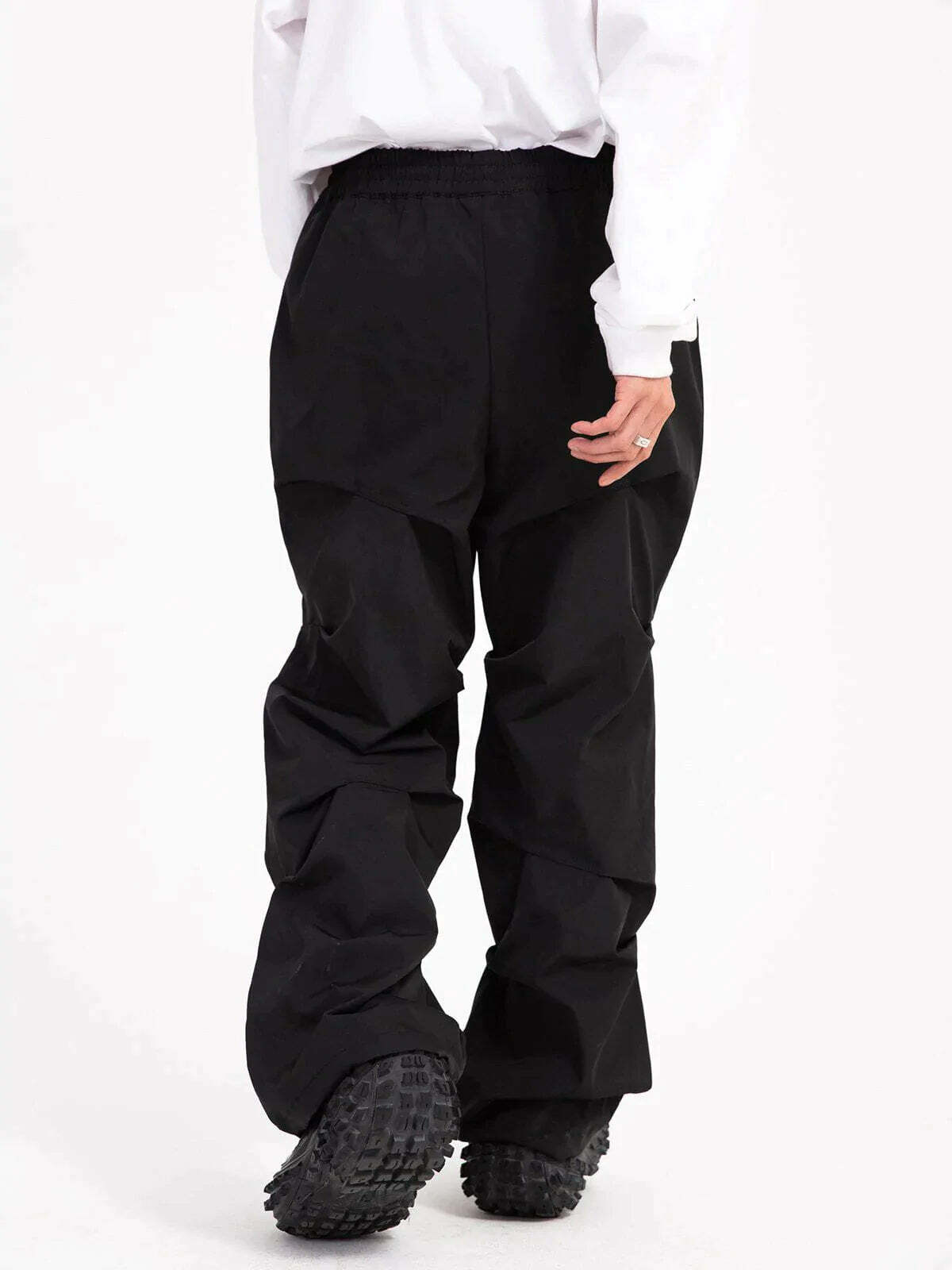 layered pleated pants edgy & versatile streetwear 3692