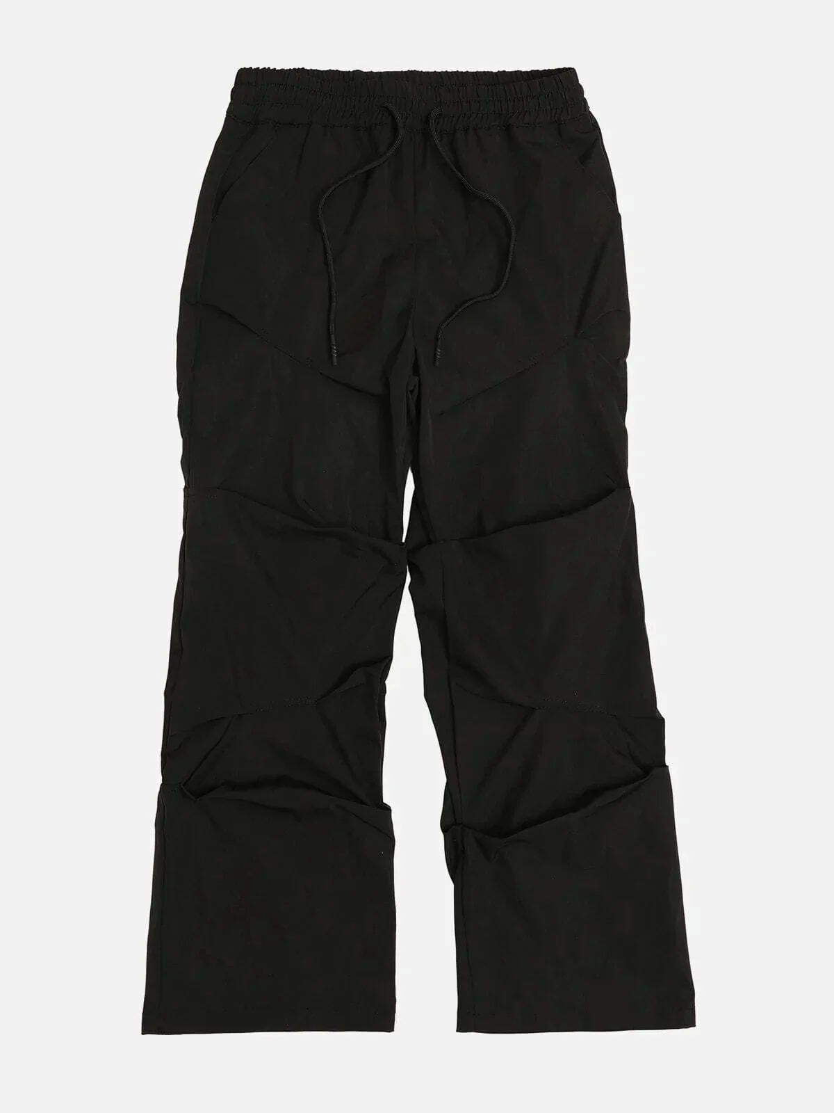 layered pleated pants edgy & versatile streetwear 4586