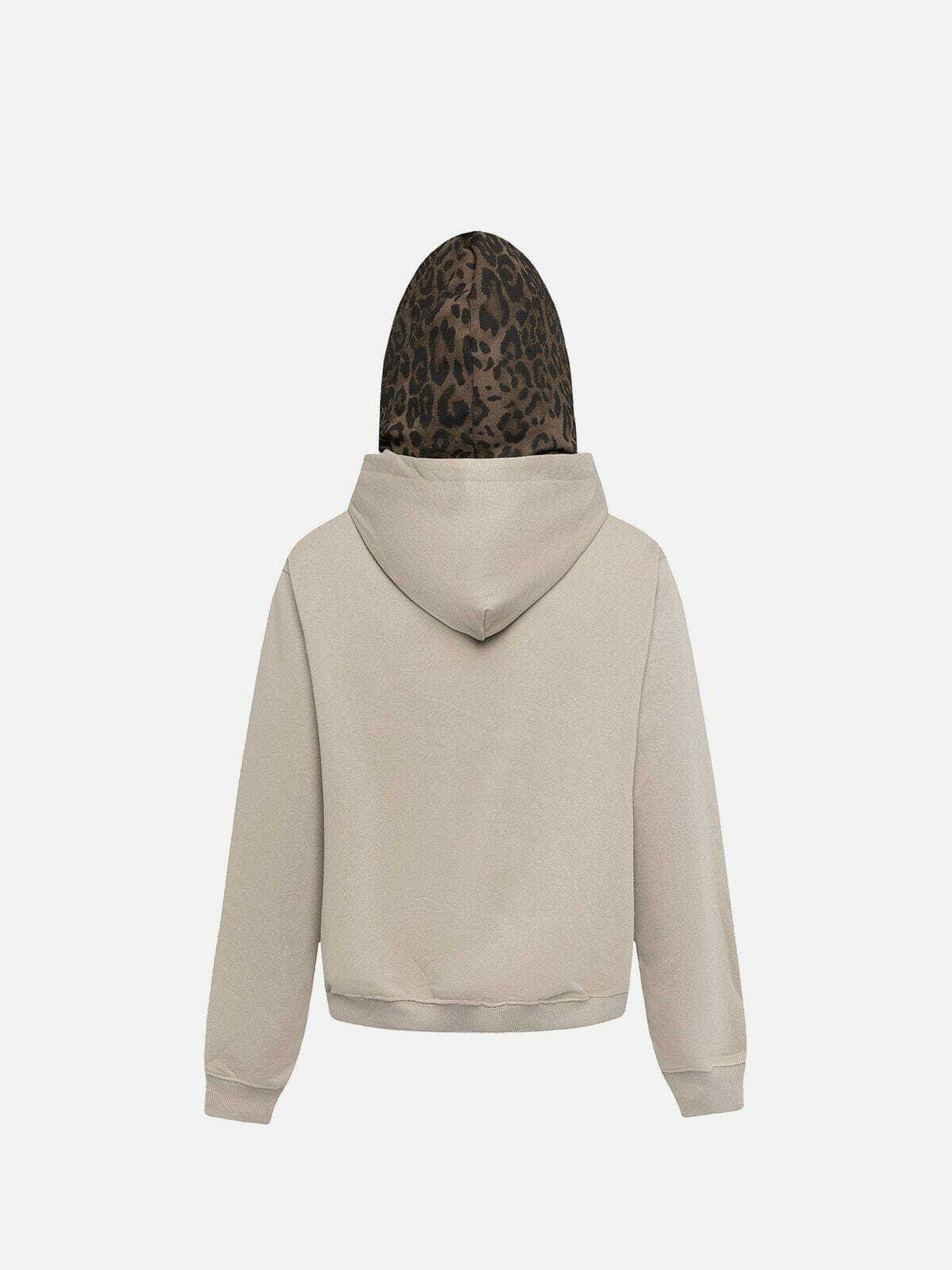 leopard print hoodie edgy graphic streetwear icon 6883