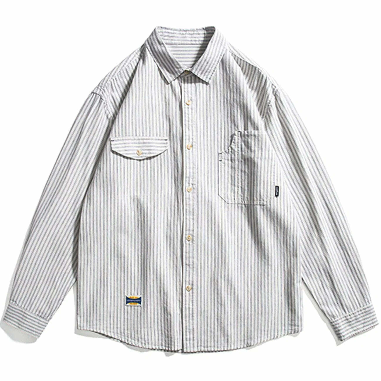 longline longsleeved shirt edgy & urban streetwear 5735