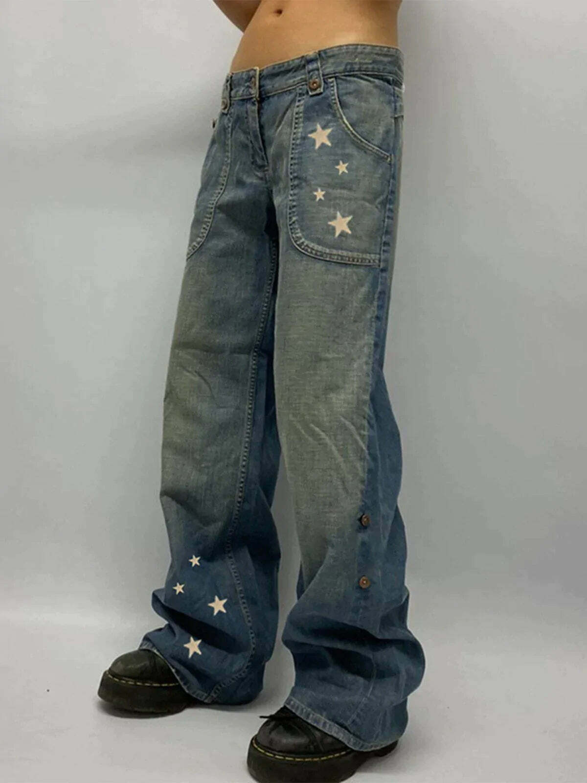 low rise straight leg jeans sleek & edgy y2k streetwear 7946