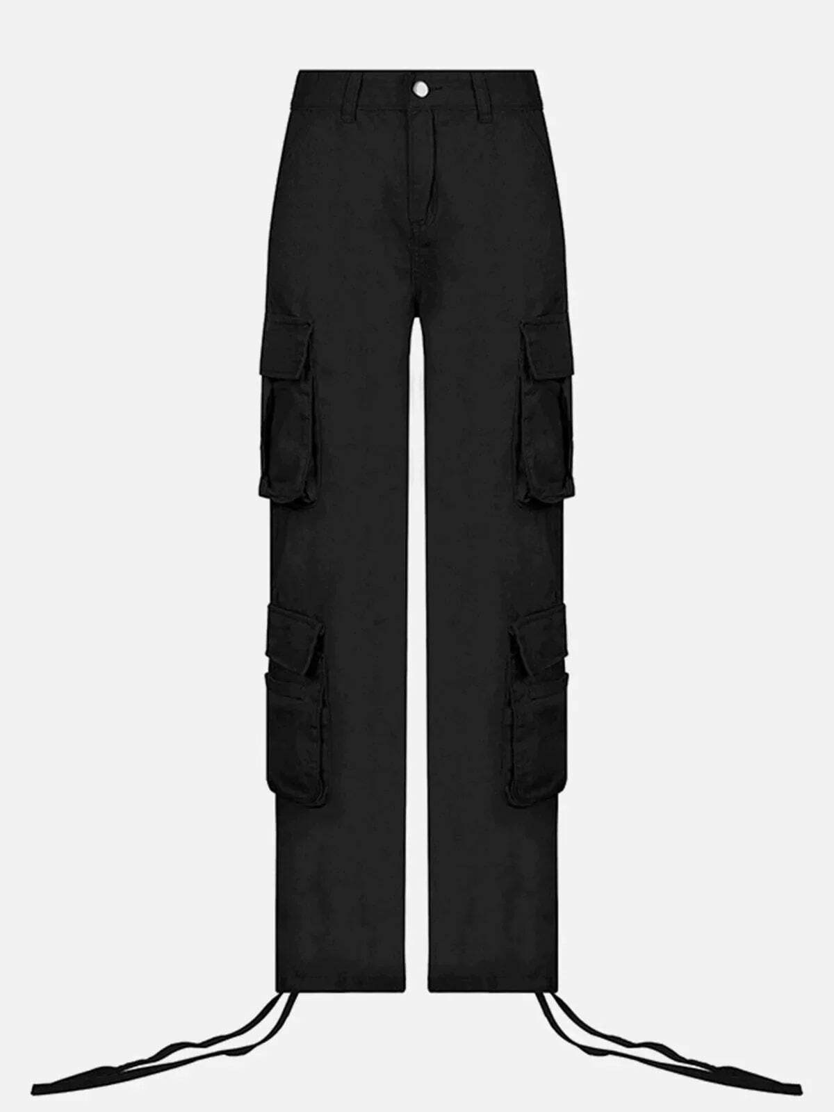 low waist cargo pants edgy & innovative streetwear 3717