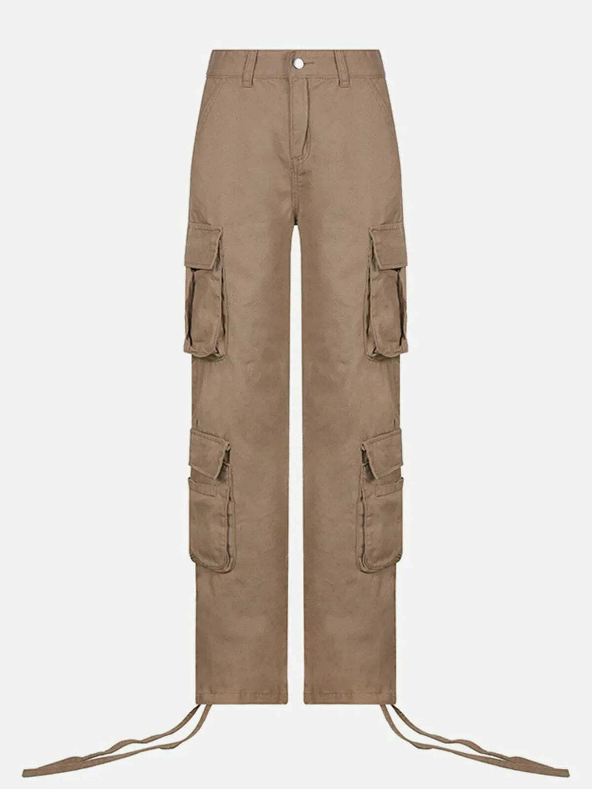 low waist cargo pants edgy & innovative streetwear 4392