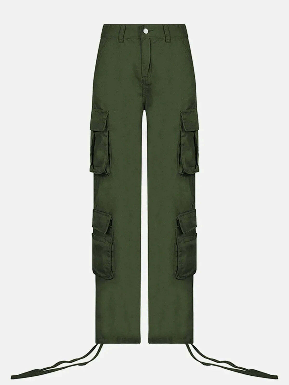 low waist cargo pants edgy & innovative streetwear 4834