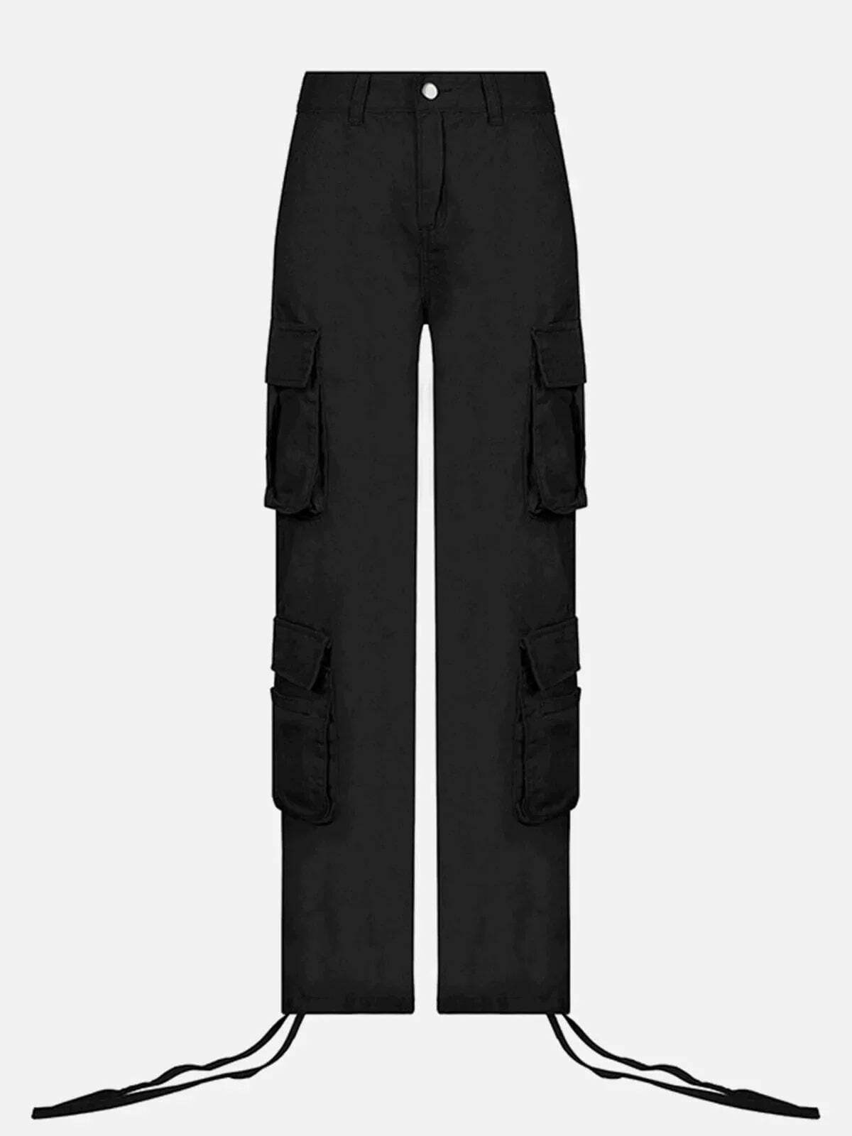low waist cargo pants edgy & innovative streetwear 6196
