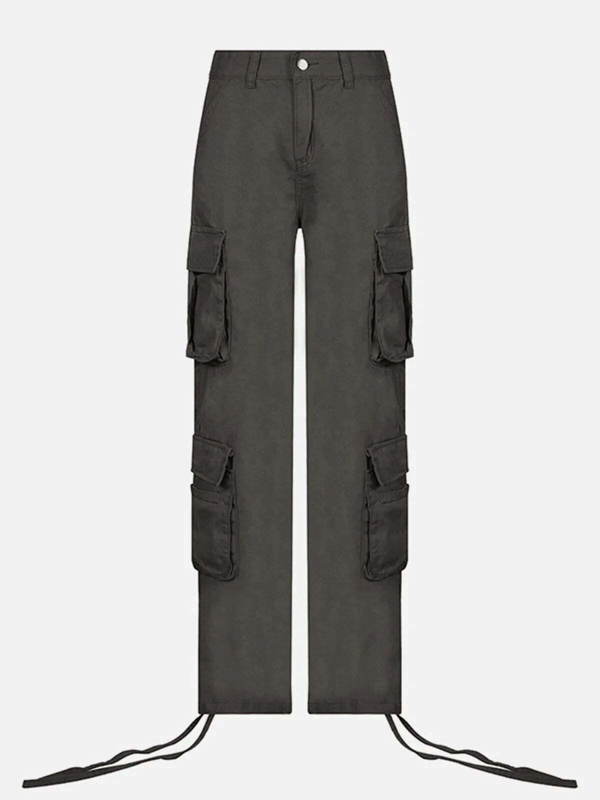 low waist cargo pants edgy & innovative streetwear 7086