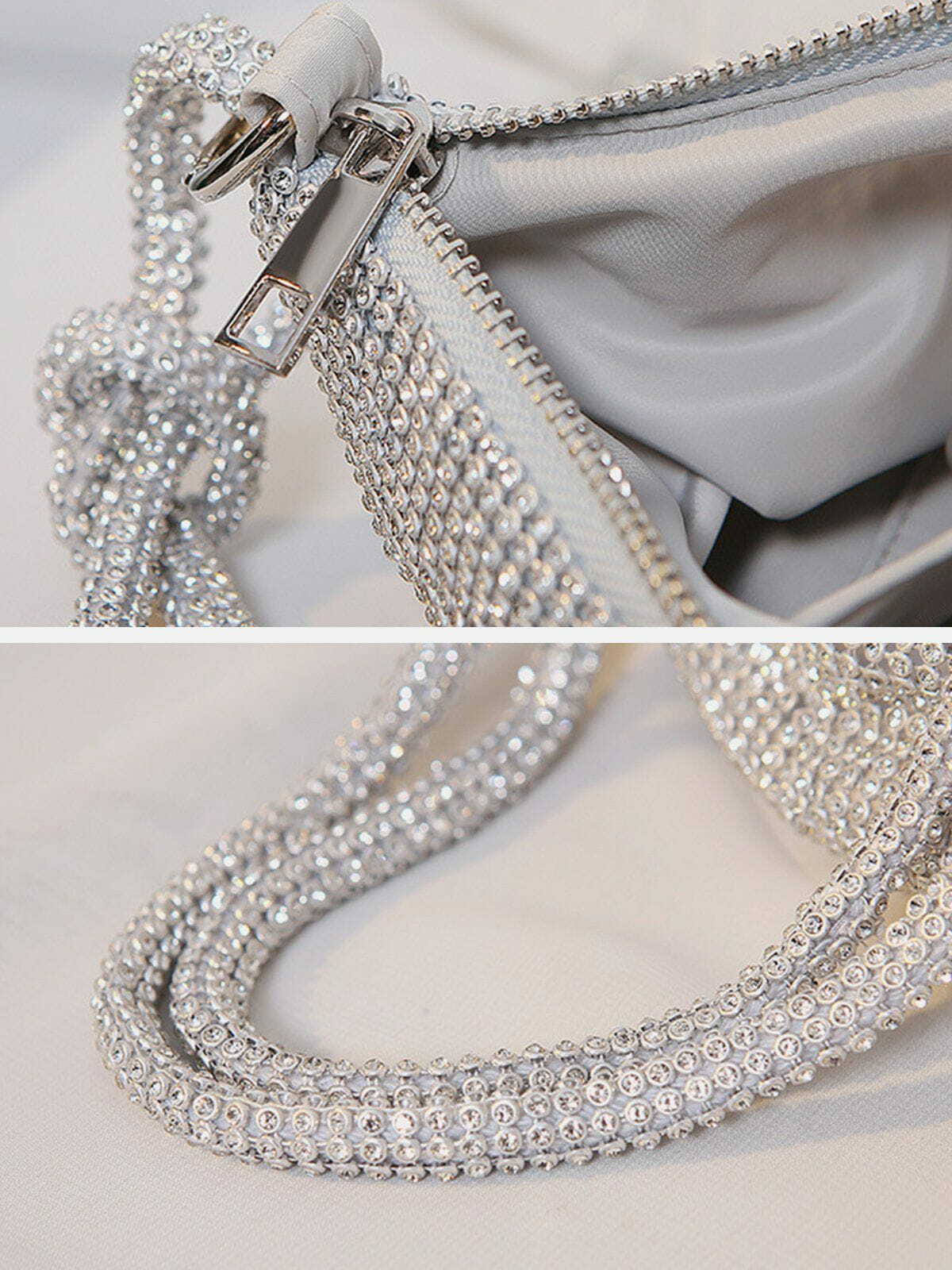 luxurious shimmering diamond shoulder bag exclusive y2k accessory 8437