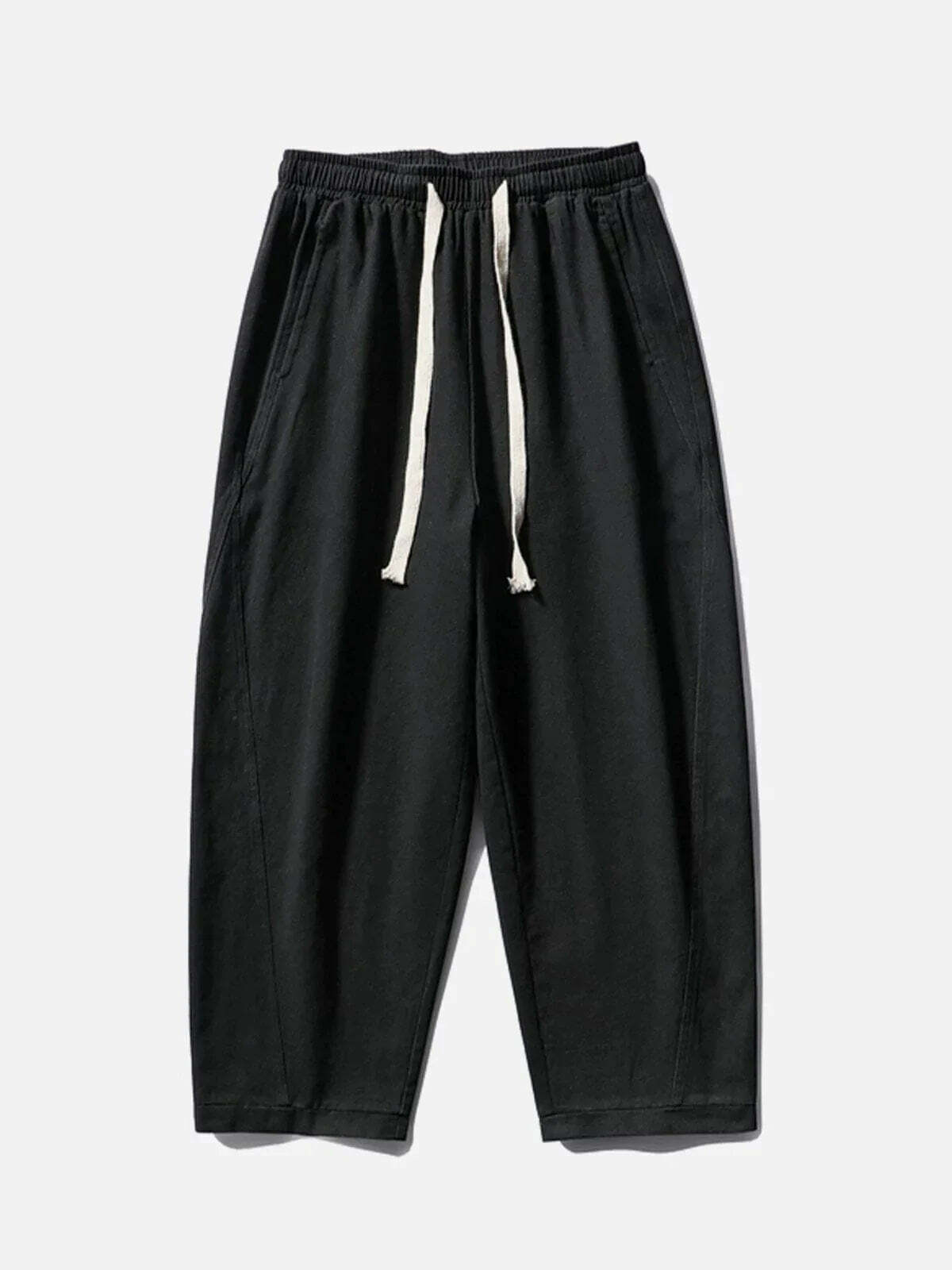 minimalist drawstring pants sleek & versatile streetwear 4959