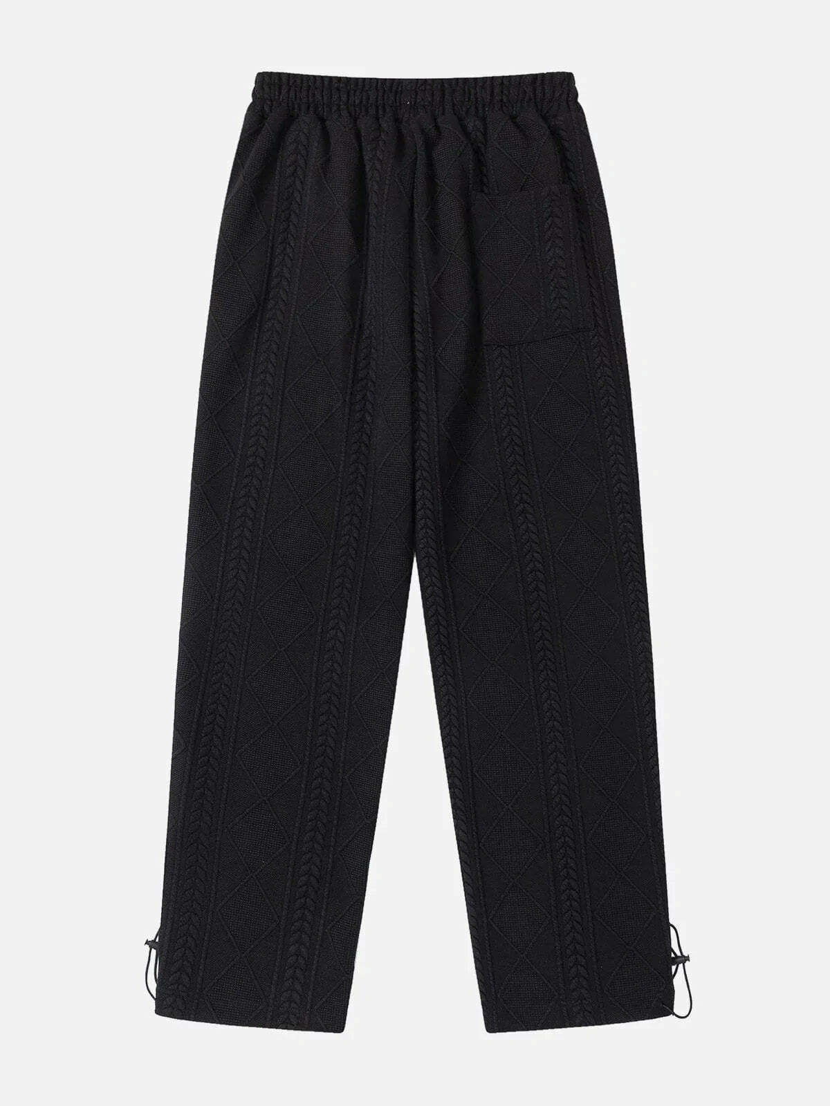 minimalist drawstring pants sleek & versatile streetwear 7059