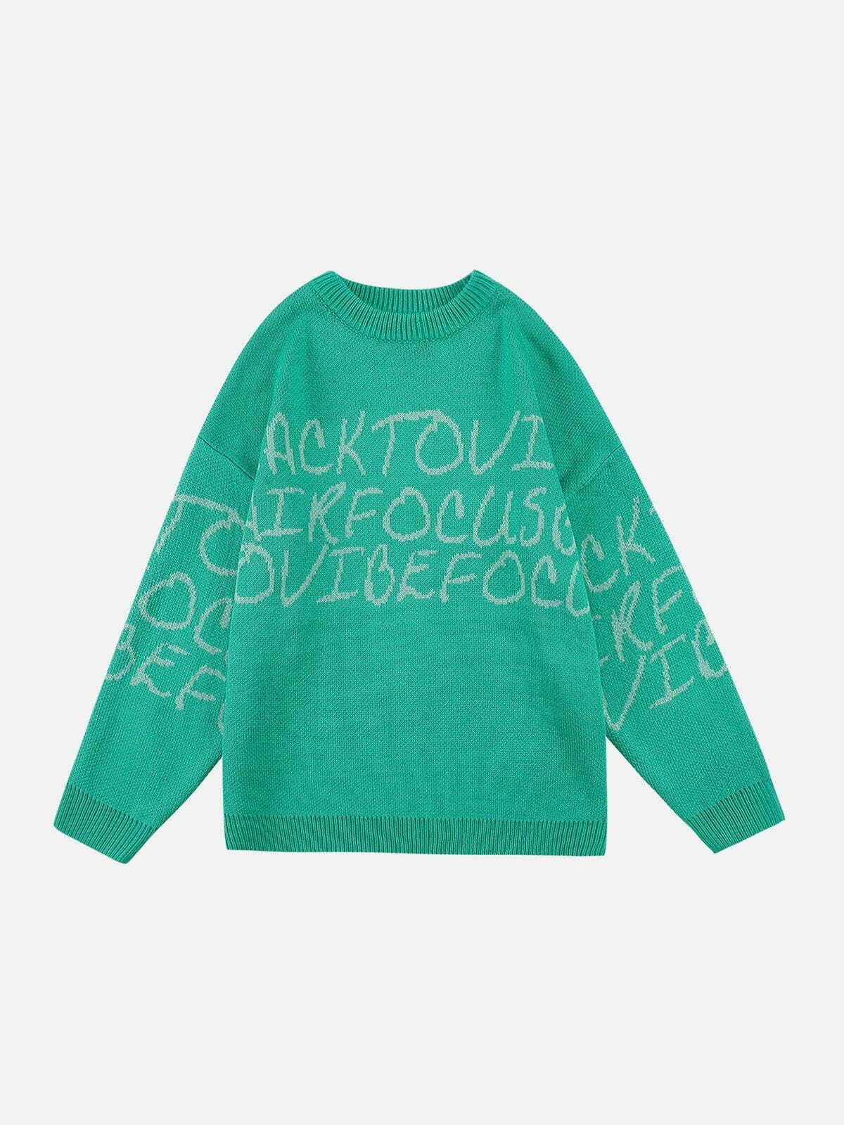 monogram print sweater iconic & vibrant streetwear 4774
