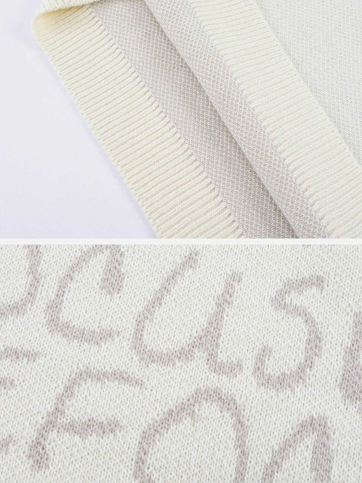 monogram print sweater iconic & vibrant streetwear 8124