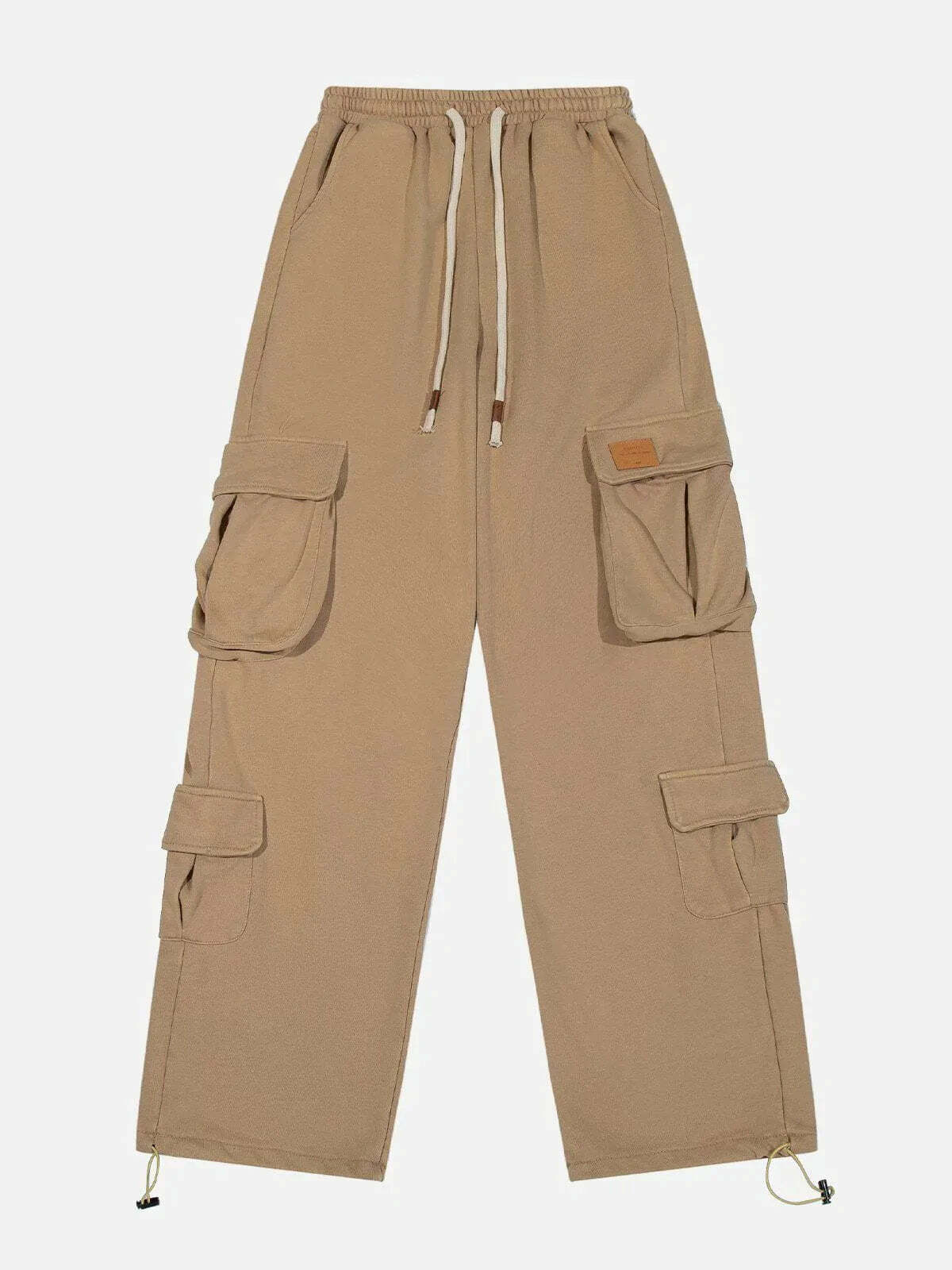 multipocket drawstring pants functional & edgy streetwear 8095