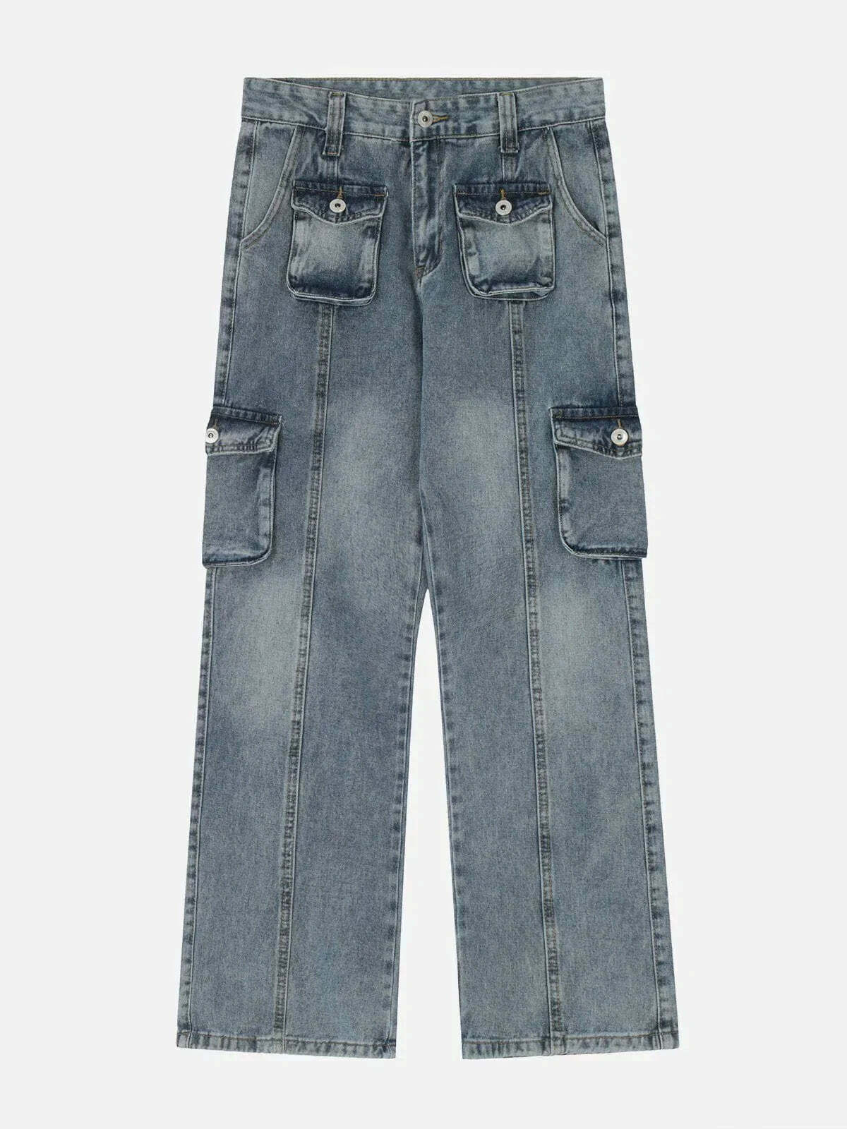 multipocket vintage jeans edgy & retro streetwear 6610