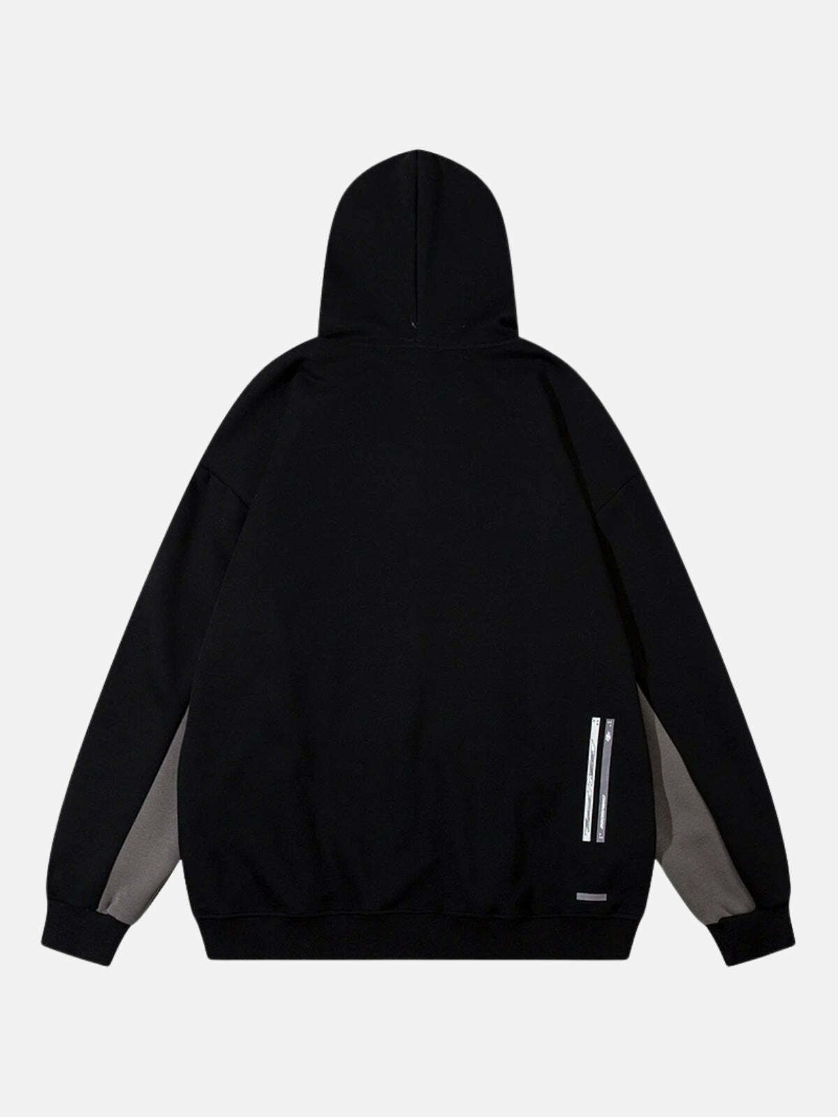 patchwork retro hoodie unisex streetwear essential 5242