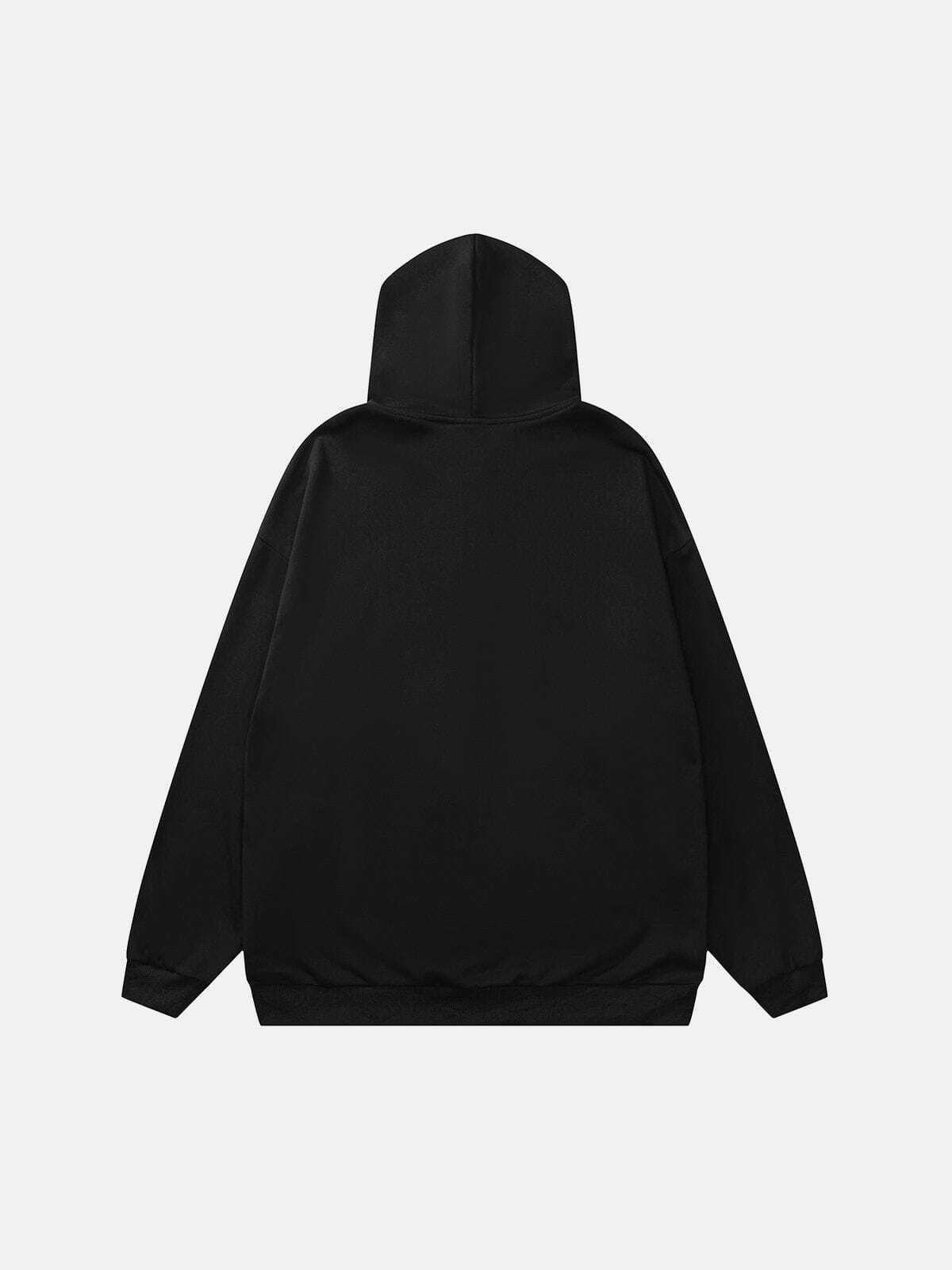 print hoodie vibrant & edgy y2k fashion statement 8977