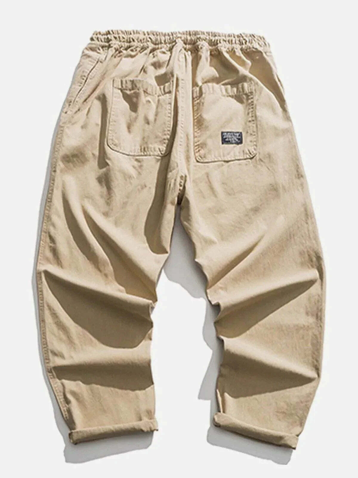 pure color pants simple & stylish streetwear 5362