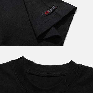 retro abstract gradient tee edgy  vibrant streetwear shirt 4851