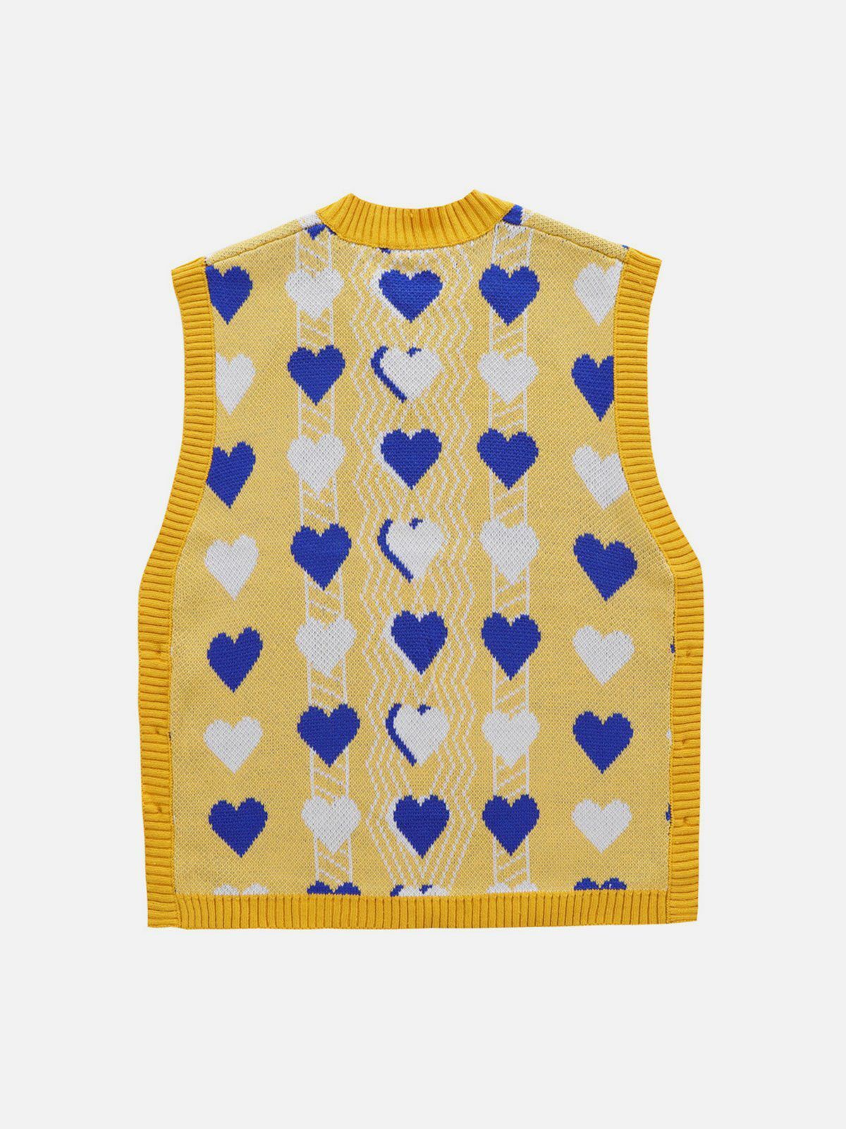retro clash sweater vest edgy  colorful y2k fashion 6971