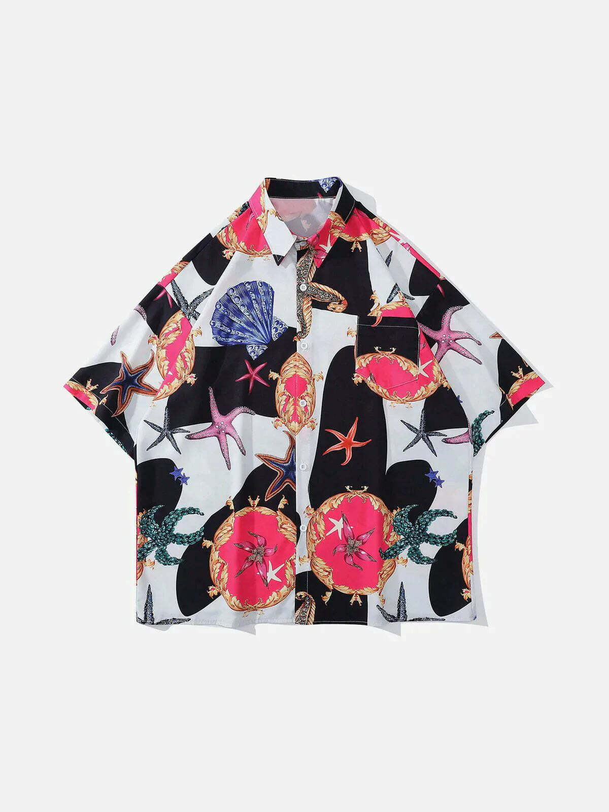 retro colorblock tee vibrant  urban short sleeve shirt 6465