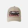 retro embroidered letter cap edgy  urban streetwear hat 8020