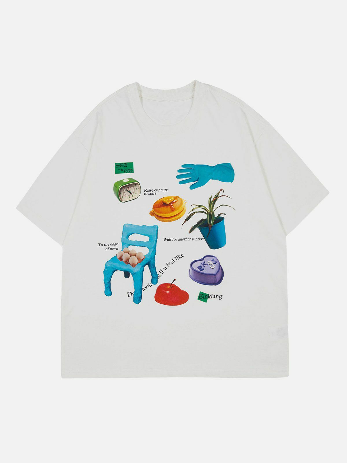 retro kitchen print tee edgy  vibrant streetwear essential 8106