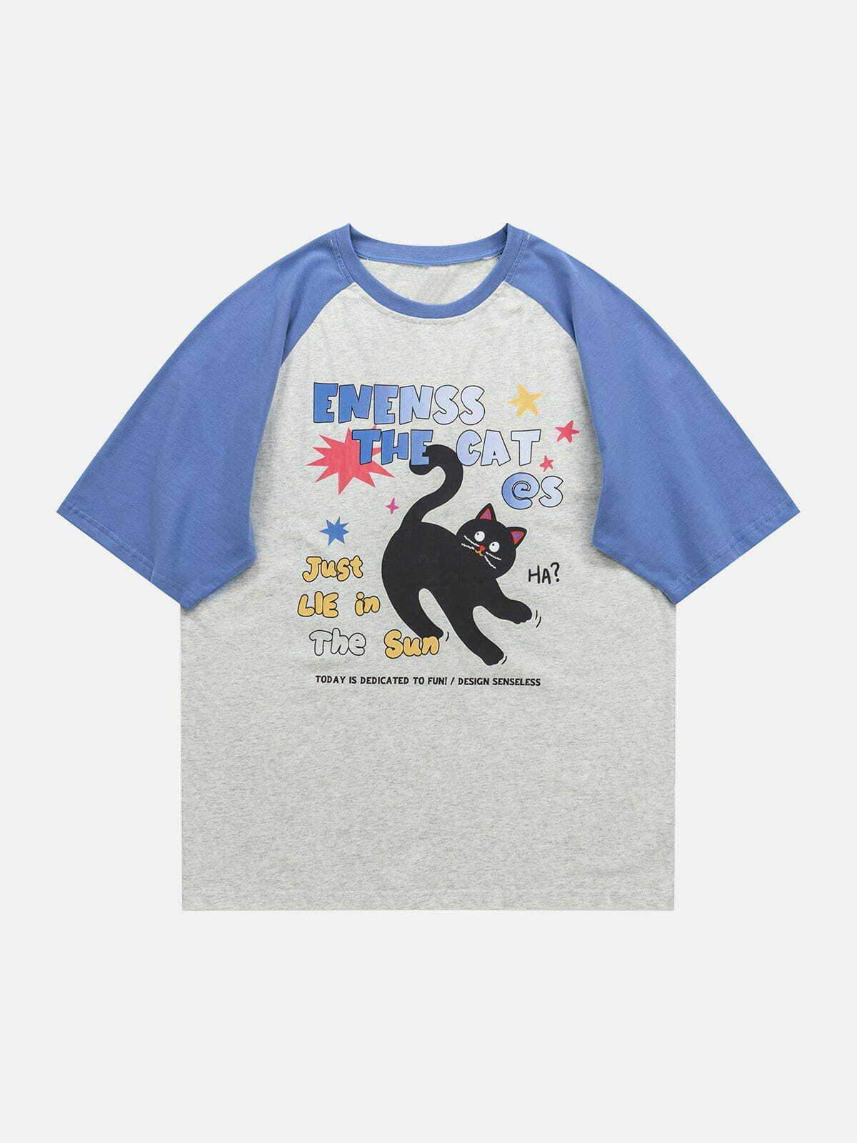 retro kitty tee edgy  vibrant y2k fashion shirt 1665