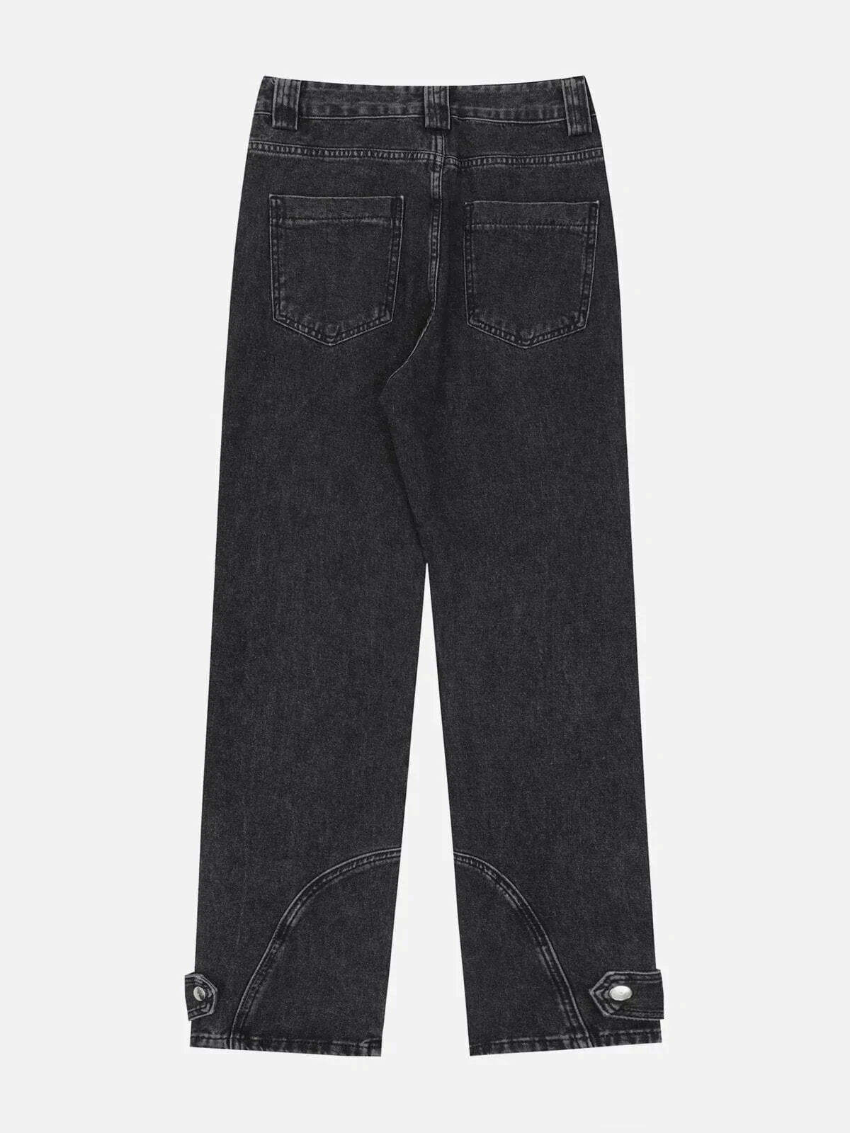 retro line design jeans vintage washed & edgy 5425