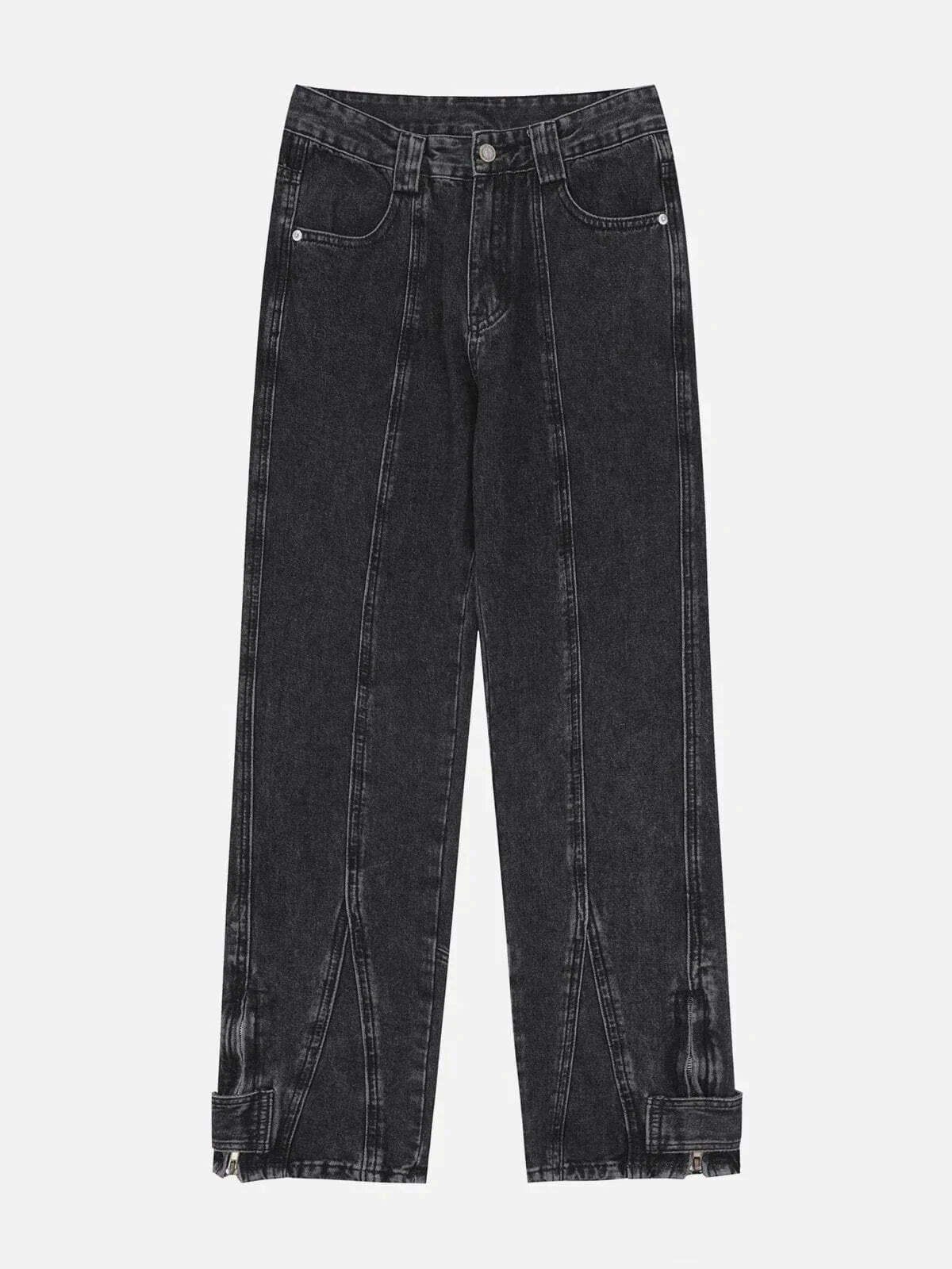 retro line design jeans vintage washed & edgy 6063