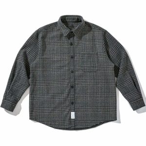 retro longsleeved shirt timeless streetwear 3995