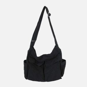 retro streetwear essential edgy  vibrant shoulder bag 2877
