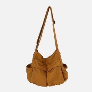 retro streetwear essential edgy  vibrant shoulder bag 3888