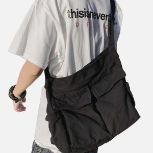 retro streetwear essential edgy  vibrant shoulder bag 4650