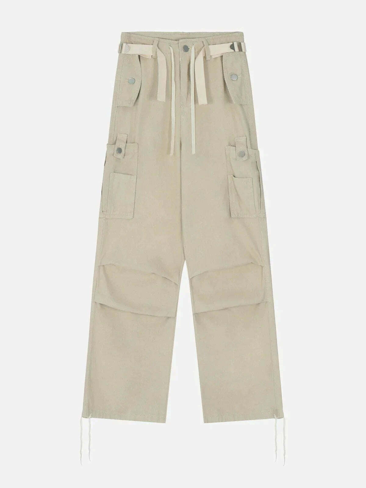 retro wideleg cargo pants edgy & functional streetwear 7633