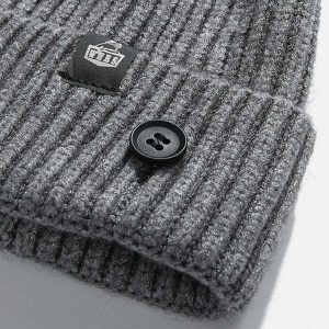 revolutionary knit dome hat edgy  retro urban fashion essential 1098