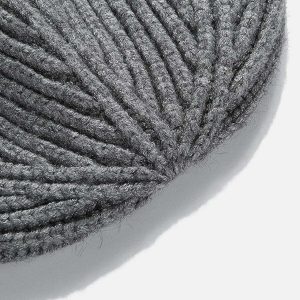 revolutionary knit dome hat edgy  retro urban fashion essential 2579