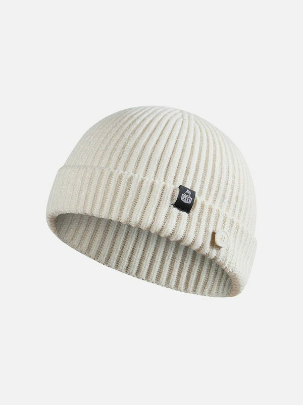 revolutionary knit dome hat edgy  retro urban fashion essential 7170