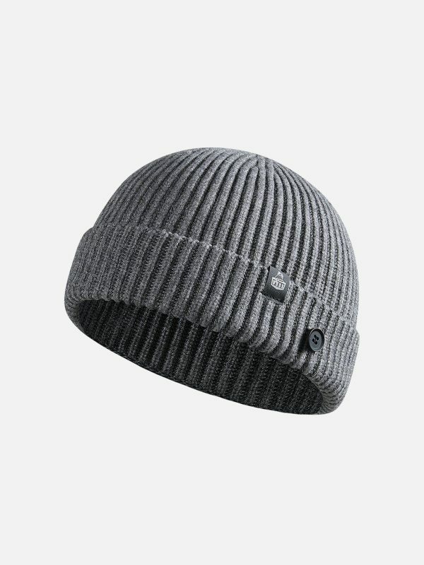 revolutionary knit dome hat edgy  retro urban fashion essential 7641