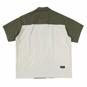 revolutionary leisure short sleeve shirts y2k fashion essential 4959