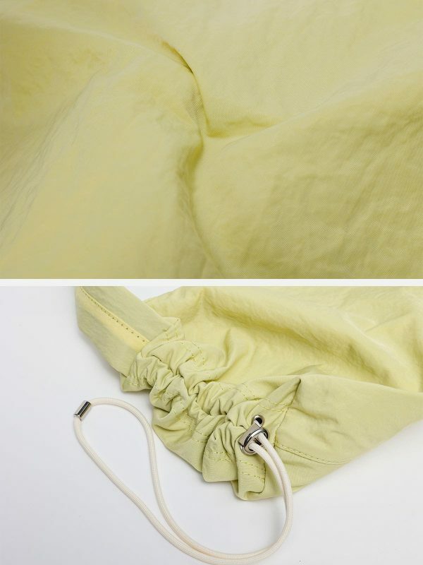 revolutionary nylon shoulder bag edgy  retro streetwear accessory 7644