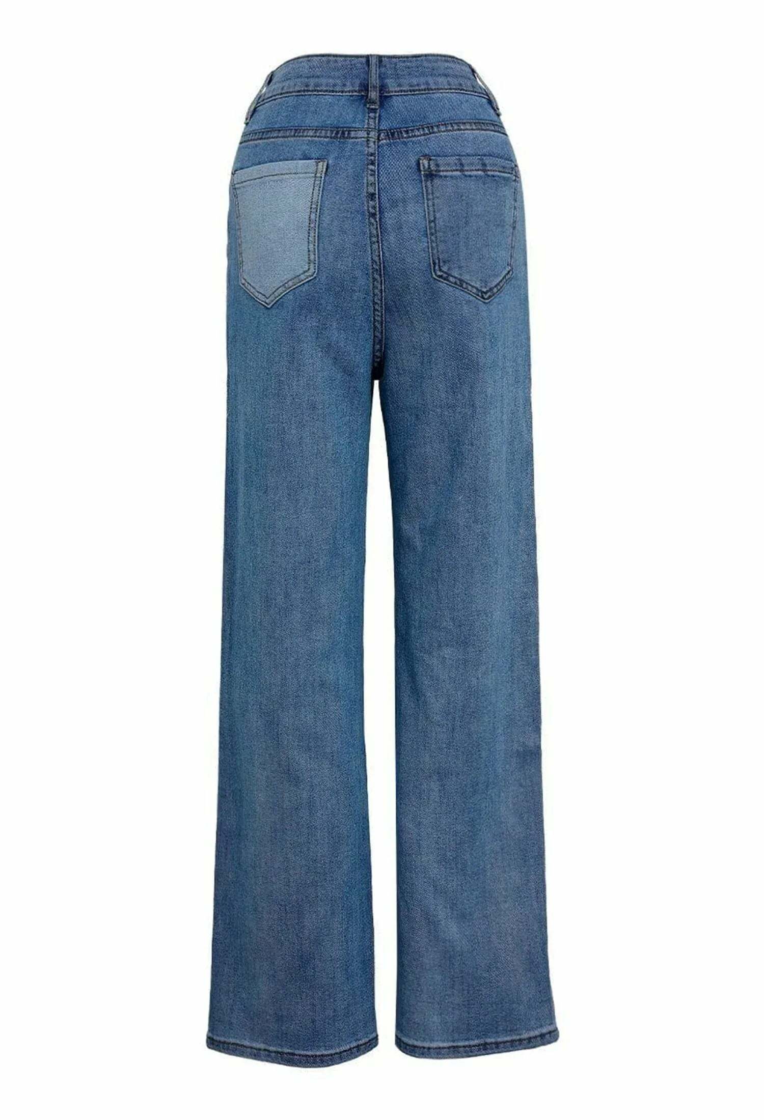 revolutionary patchwork jeans edgy & sleek streetwear 2758