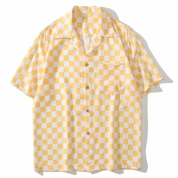 revolutionary plaid shirt edgy retro style for streetwear fashion 4285