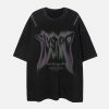 revolutionary smudged letter tee edgy retro y2k streetwear 6995