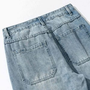 revolutionary washed jeans minimalist & edgy style 7608