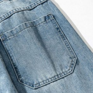 revolutionary washed jeans minimalist & edgy style 8603